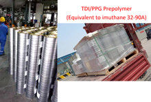 PPG/TDI polyurethane prepolymer (equivalent to imuthane 32-90A)