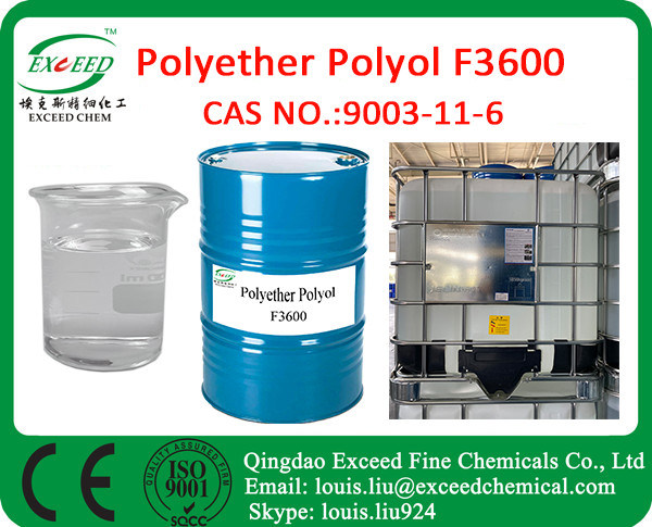 F3600 Polyether Polyol for High Resilience or Self-crusting Micro-porous Elastomers